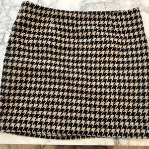 Annie Bing - Houndstooth Mini Skirt